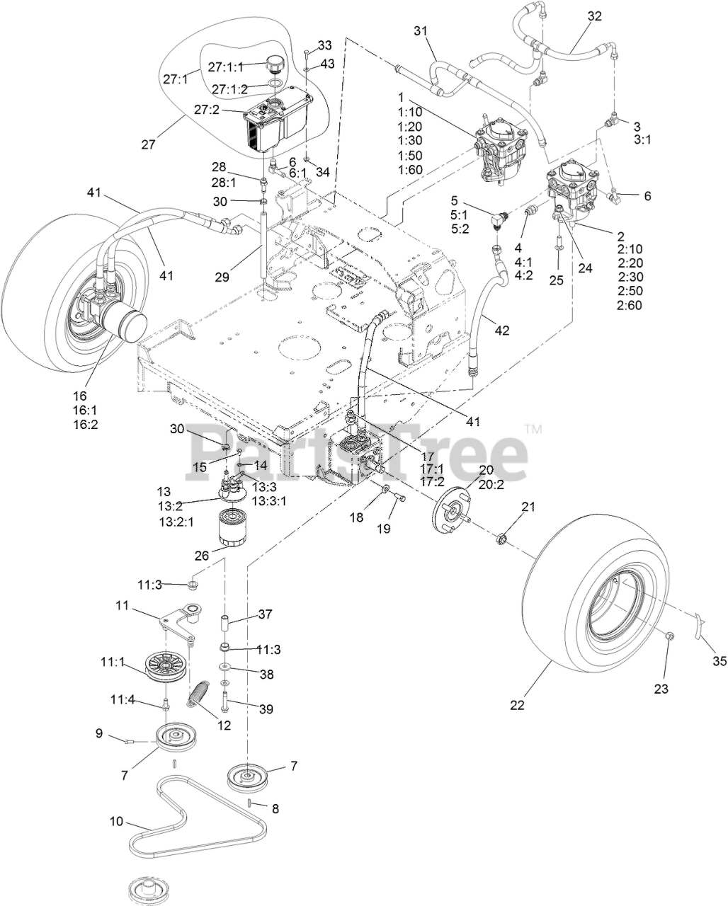 Exmark TTX650EKC52400 - Exmark 52