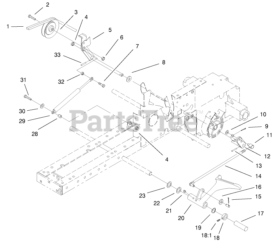 Toro 73449 (314-8) - Toro Garden Tractor (SN: 200000001 - 200999999 ...