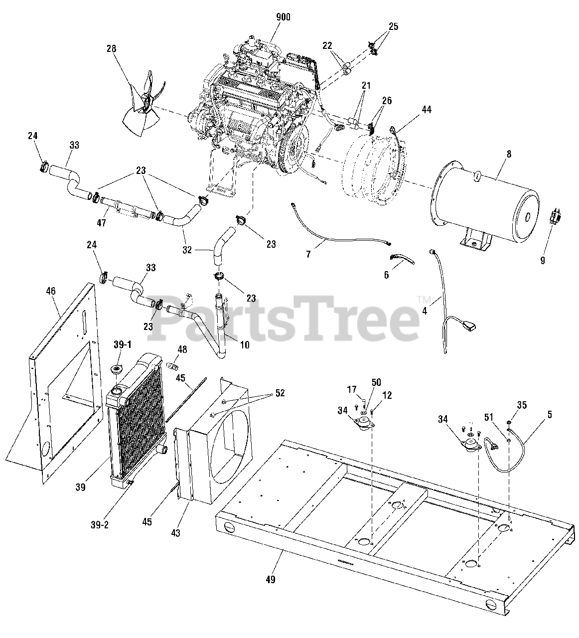 Briggs & Stratton 076780-00 - Briggs & Stratton 25kW Liquid Cooled Home ...