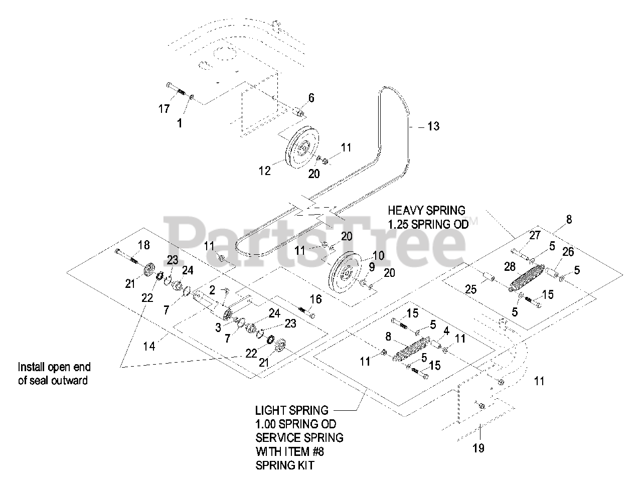 Exmark 60 Lazer Z Parts Diagram