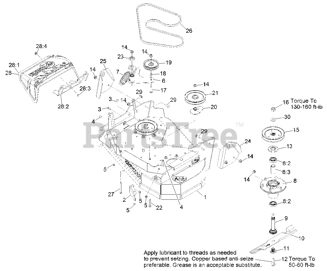 Exmark VTS541CKA36300 - Exmark 36