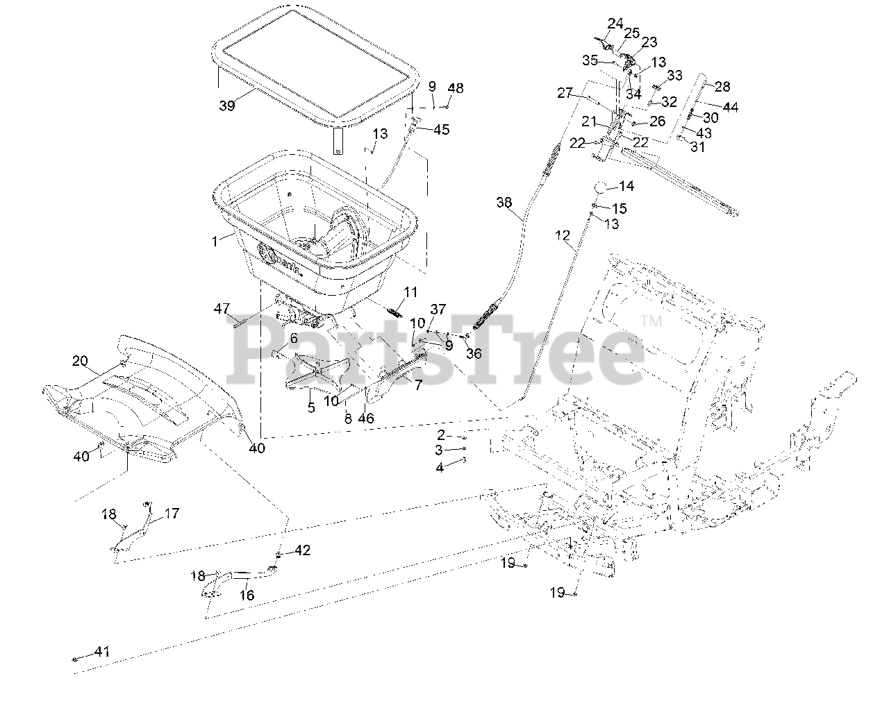 Exmark SSS270CSB00000 - Exmark Spreader Sprayer (SN: 402082300 ...