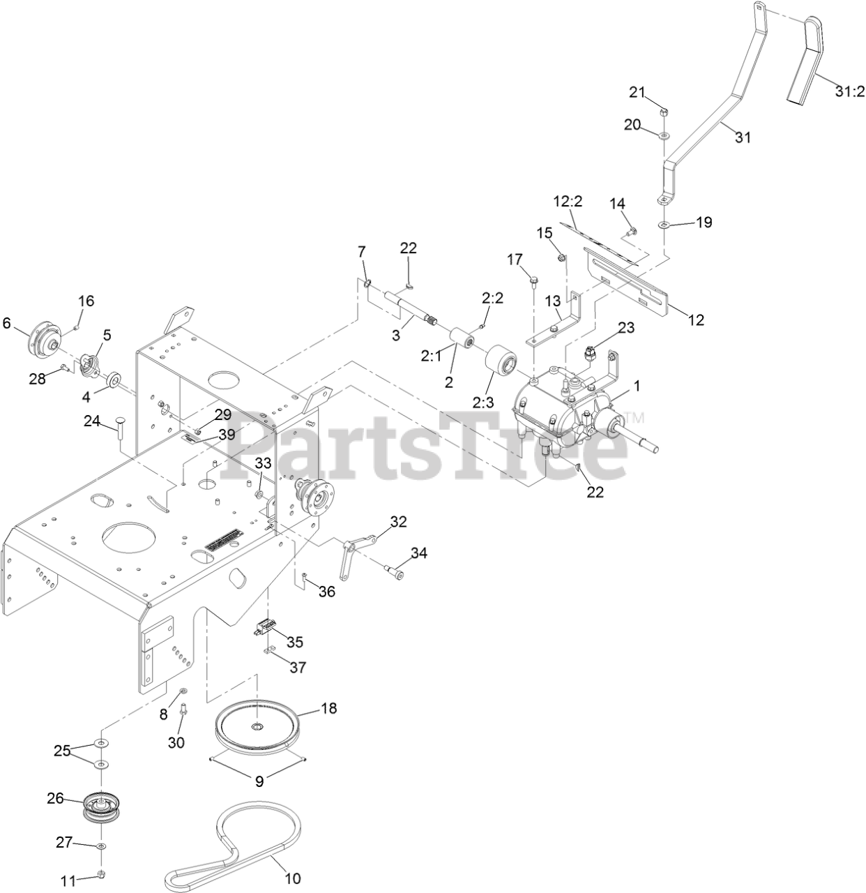 Exmark MGS481CKA36200 - Exmark 36