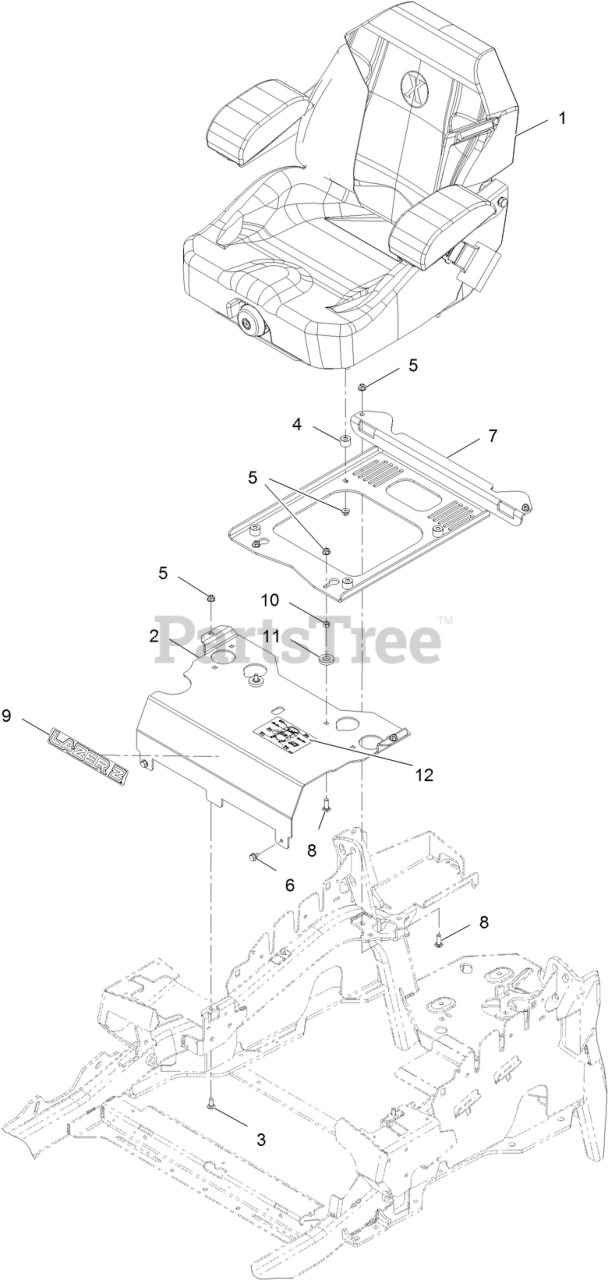 Exmark LZE751GKA724A1 - Exmark 72